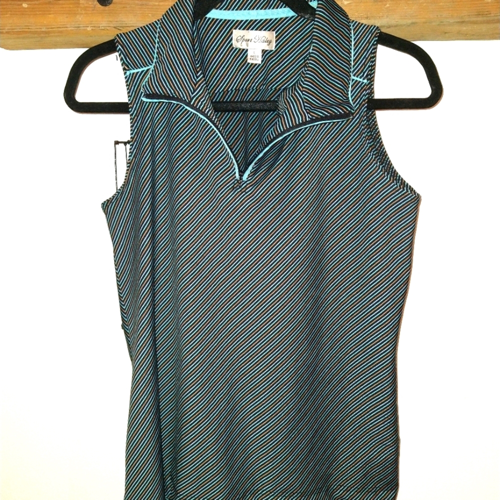 Sport Haley Large Sleeveless Collared Shirt